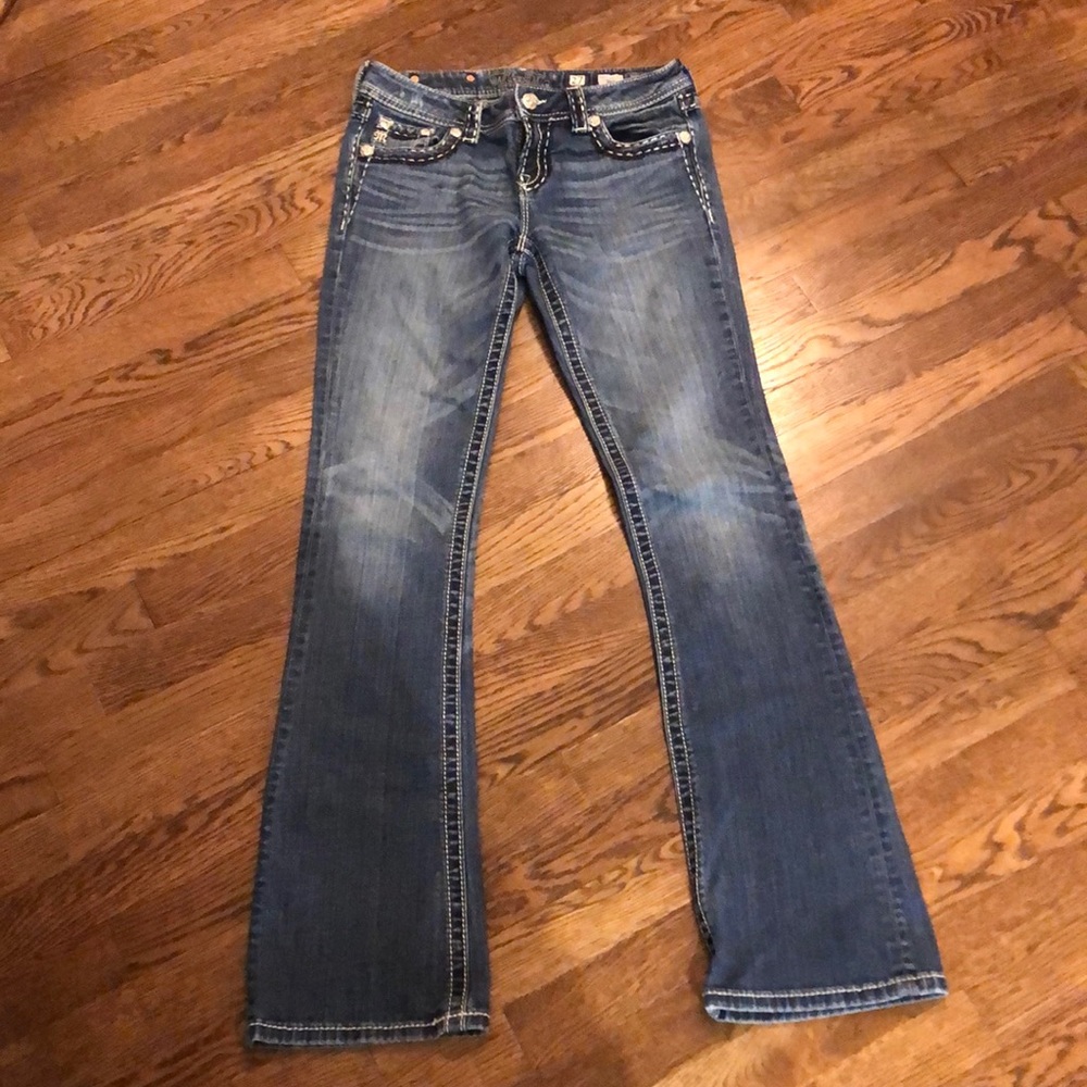 Women’s Miss Me signature-rise bootcut jeans 27